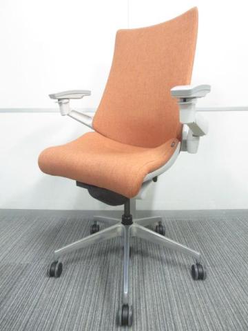 【中古】アクト メッシュ 樹脂 KG-417SA-ZND4 イトーキ（ITOKI） 肘付ハイバックチェア