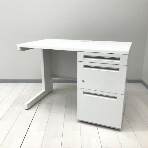 【中古】スカエナ 5-960-1610 ウチダ（UCHIDA) 片袖机