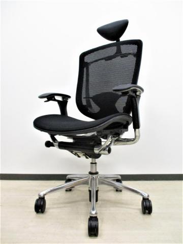 【中古】コンテッサチェア CM52ABFBF1 オカムラ（okamura） 肘付ハイバックチェア