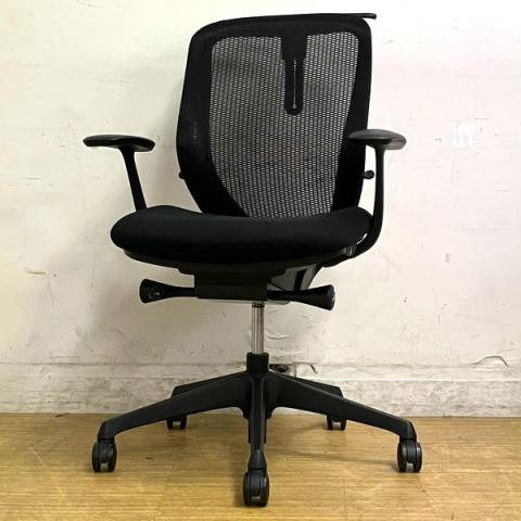 【中古】シルフィーメッシュ C641XR FMP1 オカムラ（okamura） 肘付ローバックチェア