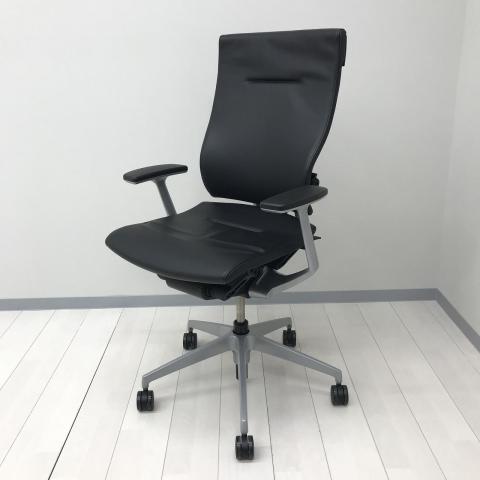 【中古】スピーナチェア KE-715LA Z5T1 イトーキ（ITOKI） 肘付ハイバックチェア