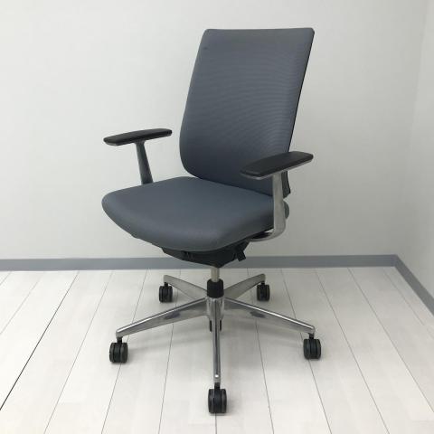 【中古】ウィザードチェア CRS-G1802F6 コクヨ（KOKUYO） 肘付ハイバックチェア