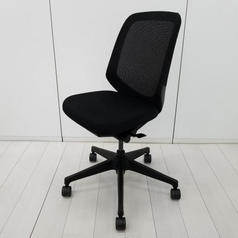 【中古】ノート KJ-180JV-T1T1 イトーキ（ITOKI） 肘無ローバックチェア