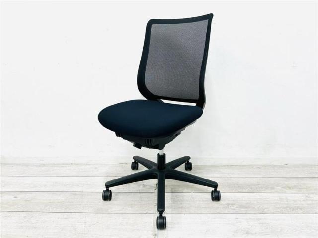 【中古】ミトラシリーズ CRS-G2900E6N コクヨ（KOKUYO） 肘無ローバックチェア