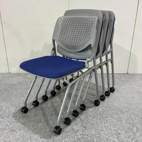 【中古】ルナ 81S1CB オカムラ（okamura） ネスティングチェア