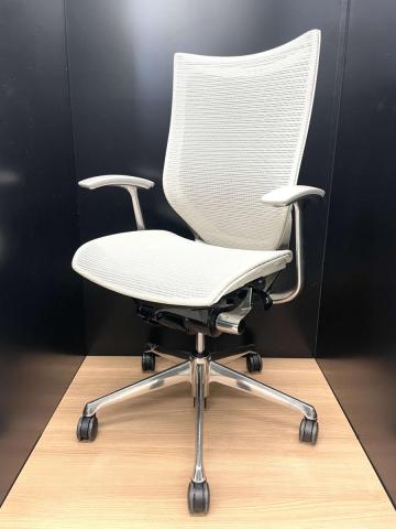 【中古】バロンチェア  オカムラ（okamura） 肘付ハイバックチェア