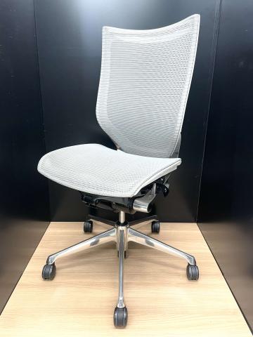 【中古】バロンチェア CP45BR FGR2 オカムラ（okamura） 肘無ハイバックチェア