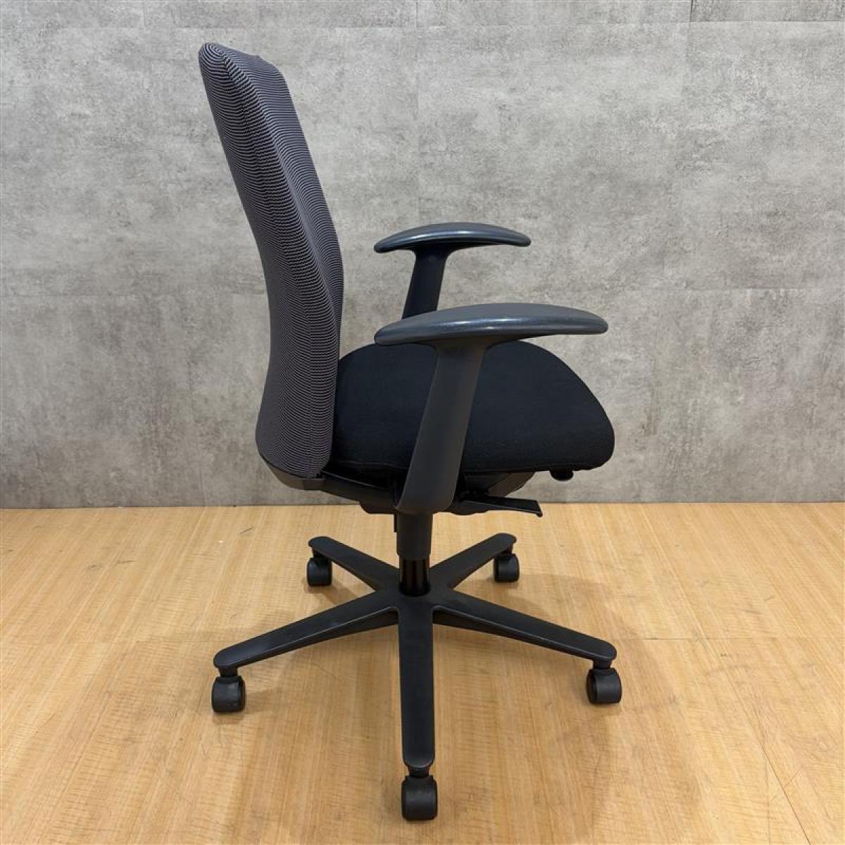 中古】ルディオチェア Ludio LA-30WS ウチダ/UCHIDA 肘付ハイバック