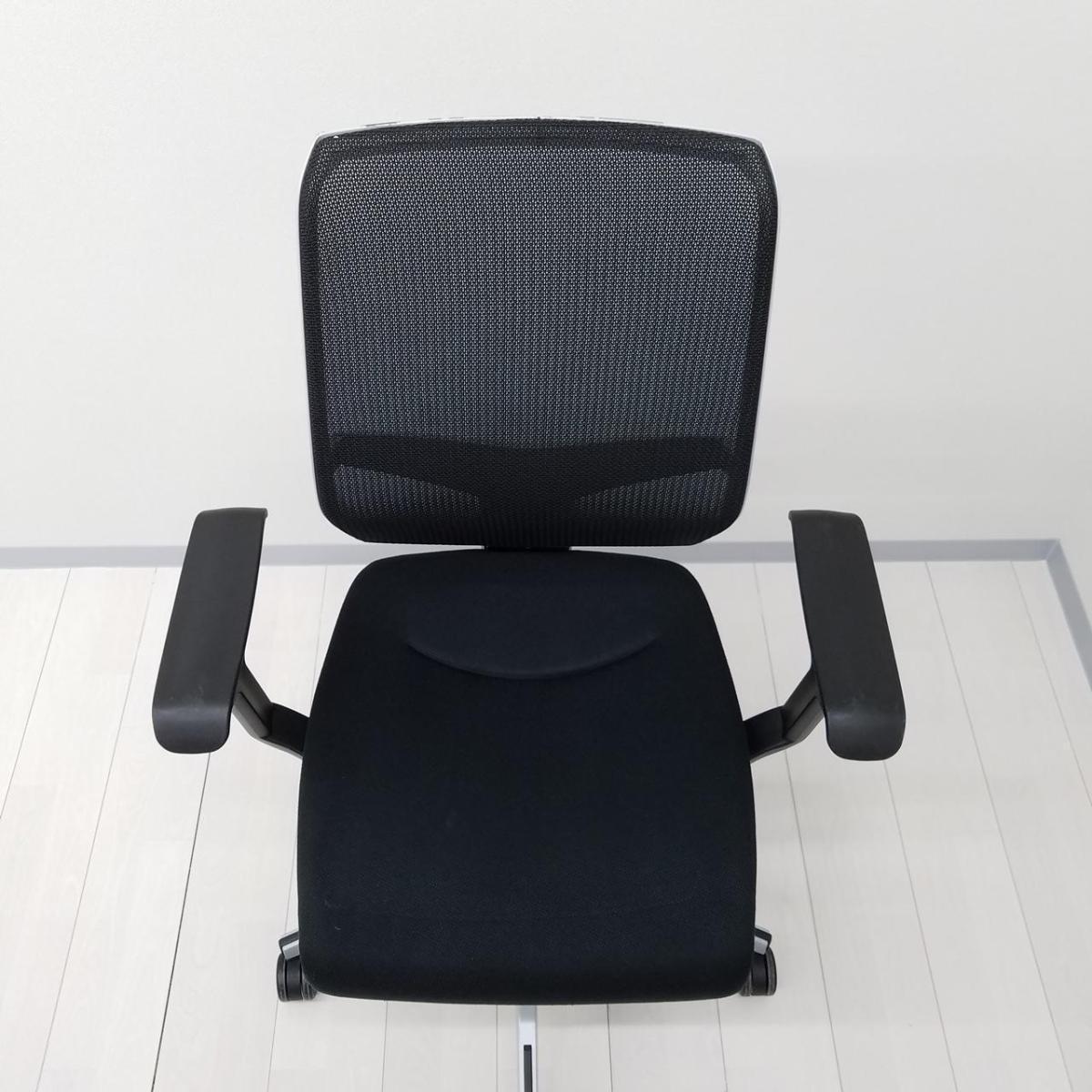 完売 廃盤 再販なし SIT UNPLUGGED CP ハイバックチェア 中古】 プラス/PLUS 肘付ハイバックチェア 614218 - 中古オフィス家具