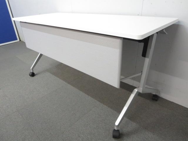 【中古】リーフライン  コクヨ（KOKUYO） スタックテーブル(長机/折りたたみ/会議用)