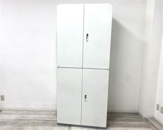 【中古】LINX LX-5 L5-105A W4 プラス（PLUS） ハイキャビネット／両開き＋両開き