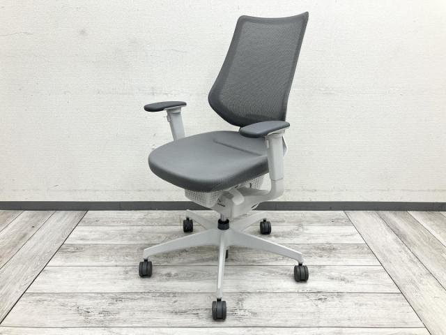 【中古】イング バーチカル 樹脂 CRS-G3402E1 コクヨ（KOKUYO） 肘付ハイバックチェア