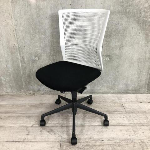 【中古】アクトディアチェア 5-345-1010 ウチダ（UCHIDA) 肘無ミドルバックチェア