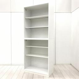 【オフィスの書類をスッキリ整理！　視認性に優れたオープン書庫セット！】■コクヨ(KOKUYO)製　エディア(EDIA)シリーズ　オープン書庫セット　ハイキャビネット　H2150㎜　■ホワイト