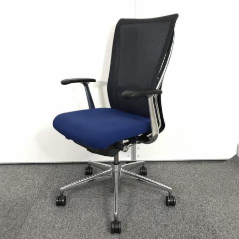 【中古】フォスターチェア  コクヨ（KOKUYO） 肘付ハイバックチェア