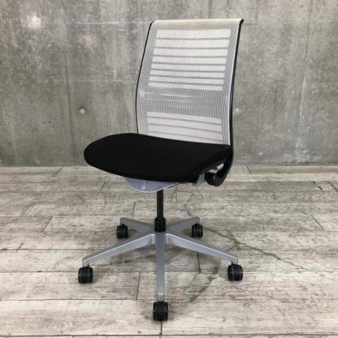 【中古】シンクチェア（新モデル）  Steelcase（スチールケース） 肘無ハイバックチェア