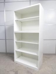 【よく使う資料やカタログ収納にオススメ！】■オカムラ　レクトラインシリーズ　上下オープン書庫セット　H1810mm（上710+下1050+ベース50mm）　■出し入れしやすい！大容量オープンキャビネット！