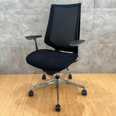 【中古】デュオラ メッシュ CRSG3000E6N コクヨ（KOKUYO） 肘付ハイバックチェア
