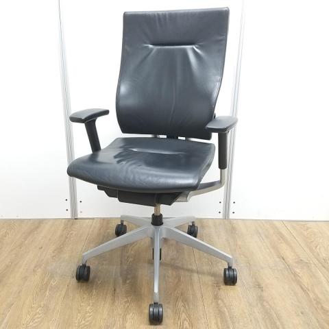 【中古】スピーナチェア  イトーキ（ITOKI） 肘付ハイバックチェア