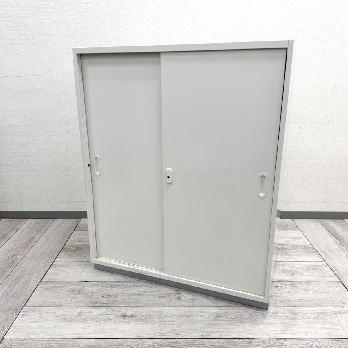 中古】LINX LX-5 L5-105S W4 プラス/PLUS ローキャビネット／引き違い