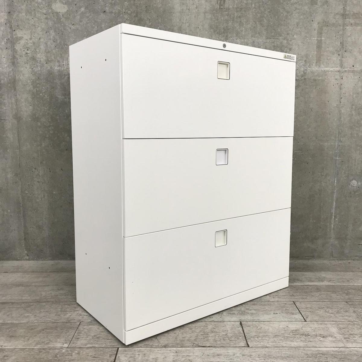 中古】レクトライン 4BG3ZC ZA75 オカムラ/okamura ローキャビネット