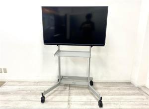 【定価約10万円】【会議や学校で多くご利用されてるおすすめなテレビスタンド＆テレビ】■シャープ　■モニター台＆テレビ  ■W1120　D750　H1650