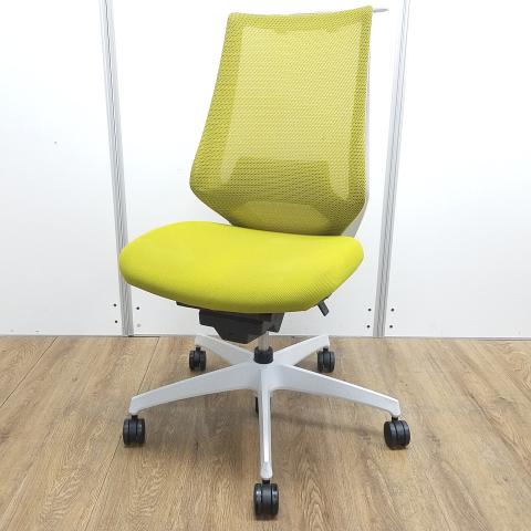 【中古】デュオラ メッシュ  コクヨ（KOKUYO） 肘無ハイバックチェア