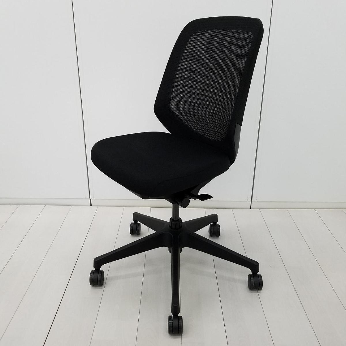 中古】ノート KJ-180JV-T1T1 イトーキ/ITOKI 肘無ローバックチェア