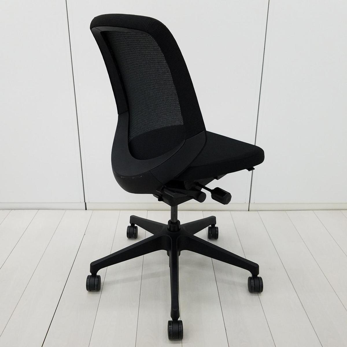 中古】ノート KJ-180JV-T1T1 イトーキ/ITOKI 肘無ローバックチェア