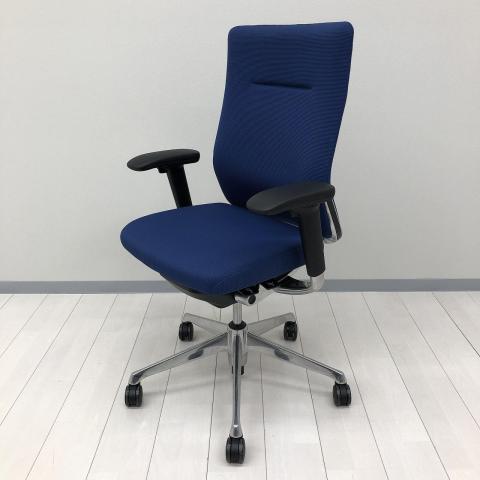 【中古】コーラルチェア  オカムラ（okamura） 肘付ハイバックチェア