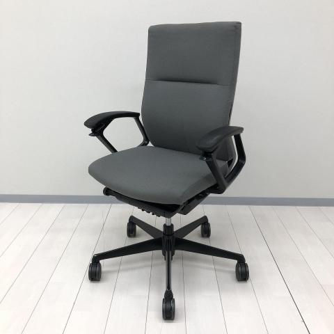 【中古】デュークチェア CZ55ZR オカムラ（okamura） 肘付ハイバックチェア