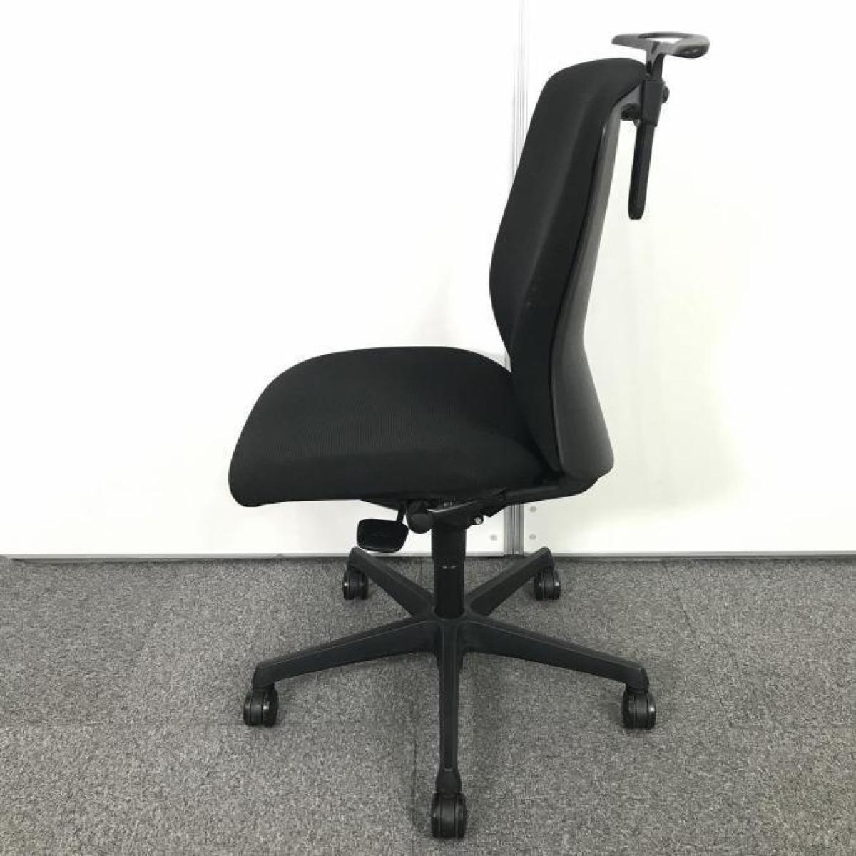 中古】スラート C336ZR FSF1 オカムラ/okamura 肘無ハイバックチェア