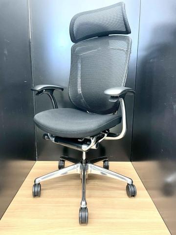 【中古】コンテッサ セコンダ  オカムラ（okamura） 肘付ハイバックチェア