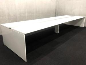 【倉庫在庫品】【固定席を持たない働き方に!今流行りのフリーアドレスデスク!!】■オカムラ製 プロユニットフリーウェイ ■4~6人用 ■W3600×D1400×H720 ■ホワイト天板 ■オフィスバスターズ東大阪店【中古家具】【大阪】