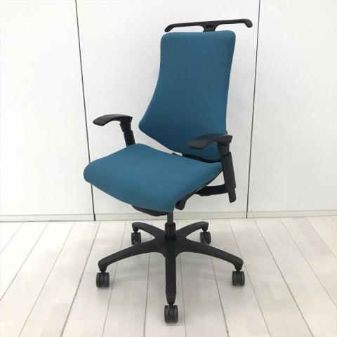【中古】エフクロス  イトーキ（ITOKI） 肘付ハイバックチェア