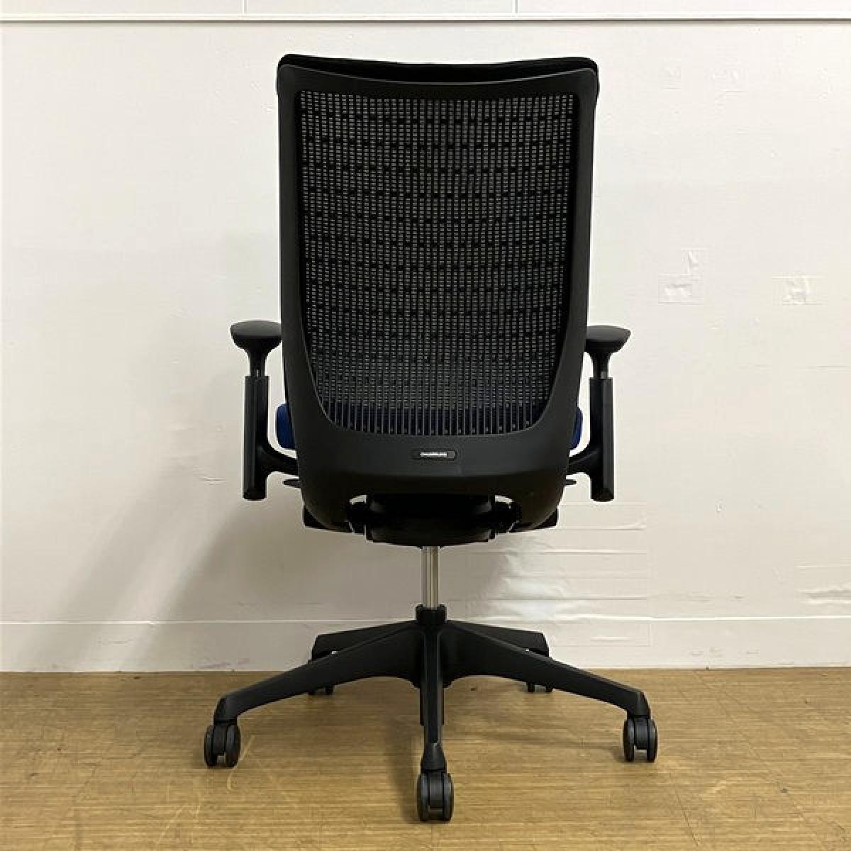 中古】ヴィスコンテチェア オカムラ/okamura 肘付ハイバックチェア