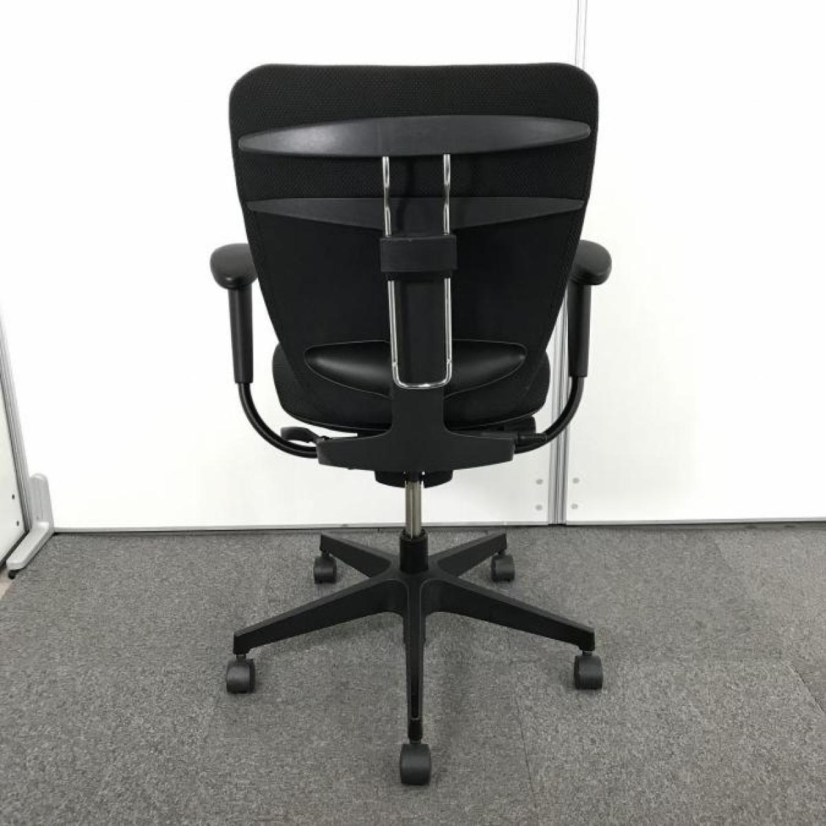 中古】プラオチェア イトーキ/ITOKI 肘付ハイバックチェア 615922