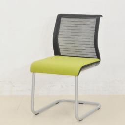 【関西倉庫在庫品】　スチールケース(Steelcase)製　シンク(think)チェア　ミーティングチェア　ビジターチェア　ワイヤー構造が体を支える！座り心地抜群のミーティングチェア 【弊社使用欄：A01056103】