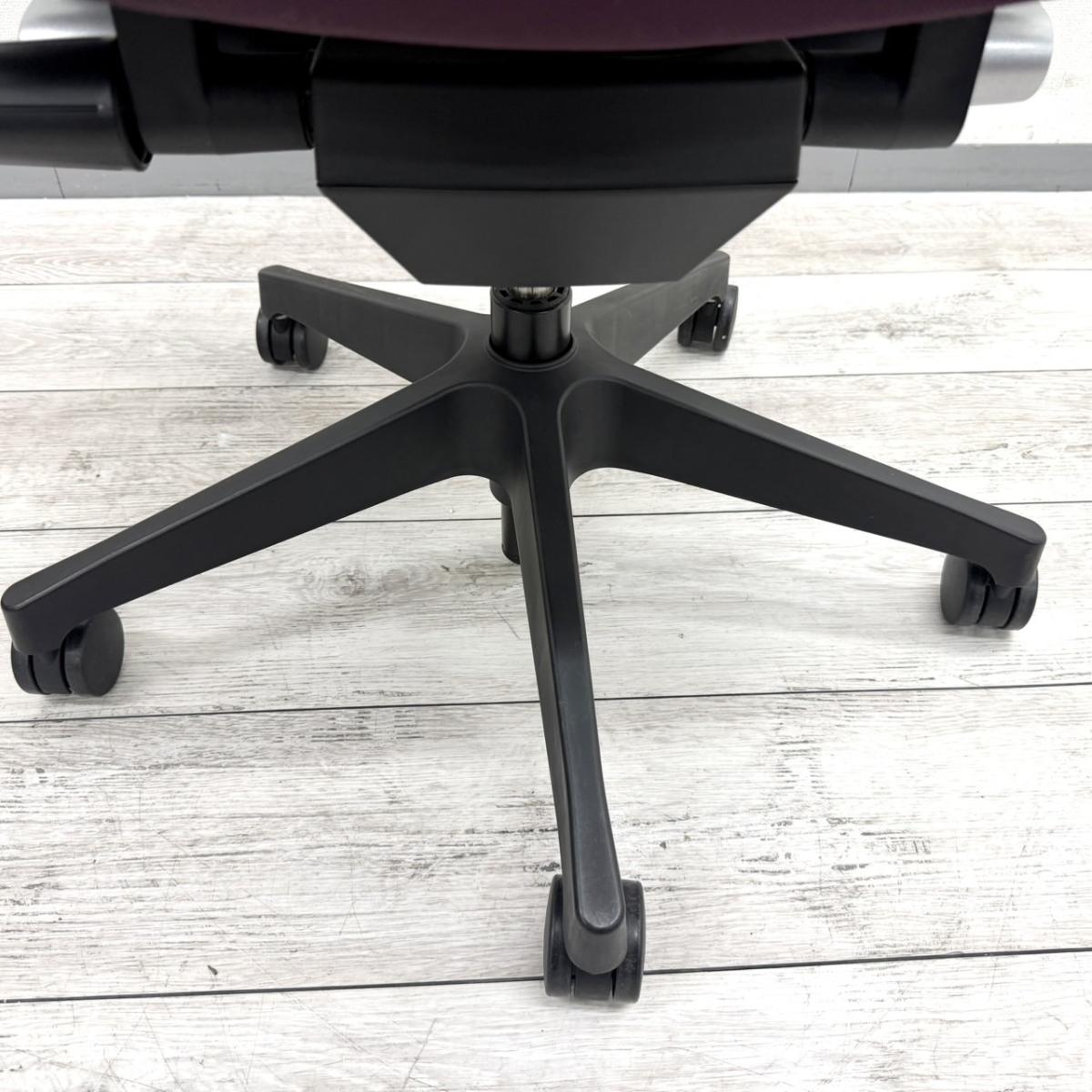中古】ヴェントチェア KE-830JB-T1X7 イトーキ/ITOKI 肘無ハイバック