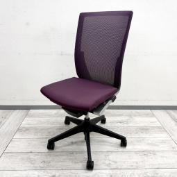 【法人様限定！来店予約で中古商品8％OFF！9月末まで　岐阜店】
【在庫入替セール品！（本在庫限定価格）】【背中をしなやかに支える！イトーキの人気高機能オフィスチェア！】

■イトーキ製　ヴェントチェア　肘なし　ハイバック　パープル
■背中をしっかり支えるハイバック仕様で、長時間のデスクワークにもおすすめ。肘なしタイプなのでデスクにもすっきり収めやすいモデル！
■落ち着きのあるパープルカラーがワークスペースのアクセントに。オフィスチェア・OAチェア・事務椅子・デスクチェア・高機能チェアをお探しの方にもおすすめです！【ITOKI Vento】
