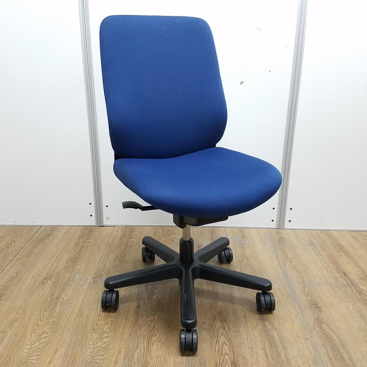 中古】トルテチェア KZ-130GB-T1N4 イトーキ/ITOKI 肘無ハイバック