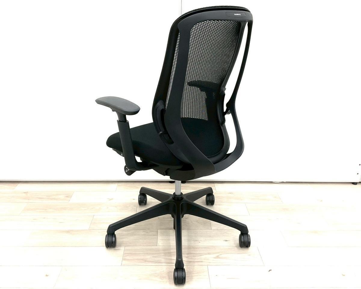 中古】シルフィーメッシュ C635XR FMP1 オカムラ/okamura 肘付