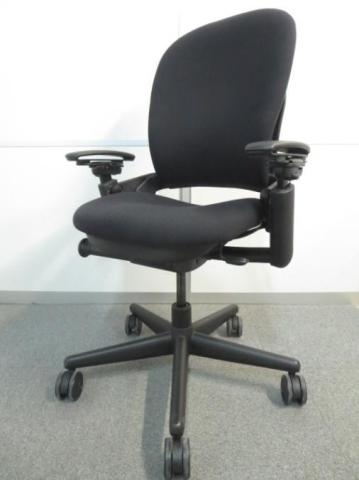 【中古】リープHD 462B1 B399 Steelcase（スチールケース） 肘付ハイバックチェア