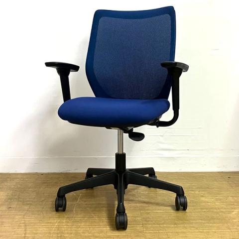 【中古】CG-M メッシュ CG91ZR FZK3 オカムラ（okamura） 肘付ローバックチェア