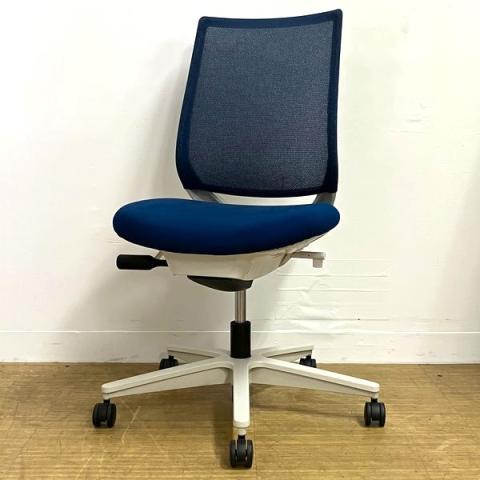 【中古】ミトラ2 C04S-10M-E1T6T61 コクヨ（KOKUYO） 肘無ローバックチェア