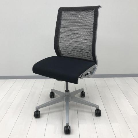 【中古】シンクチェア（旧モデル）  Steelcase（スチールケース） 肘無ハイバックチェア