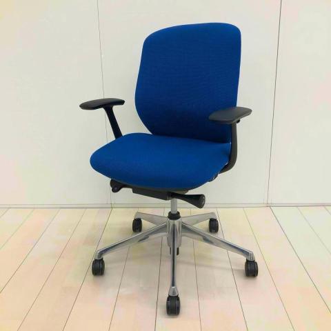 【中古】シルフィー  オカムラ（okamura） 肘付ローバックチェア