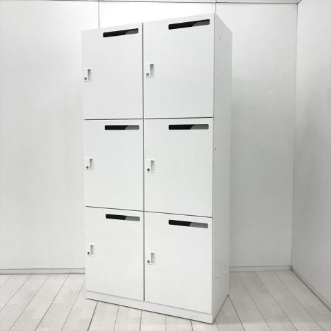【中古】エディアロッカー BWUH-RN62XM79SAW コクヨ（KOKUYO） 6人用パーソナルロッカー