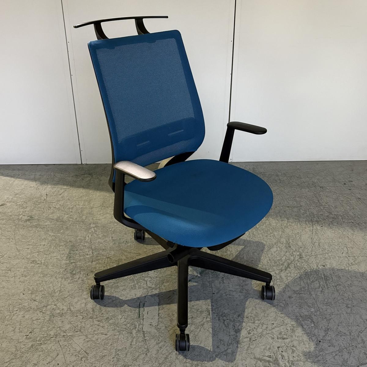 中古】ミトラ2 コクヨ/KOKUYO 肘付ローバックチェア 616442 - 中古