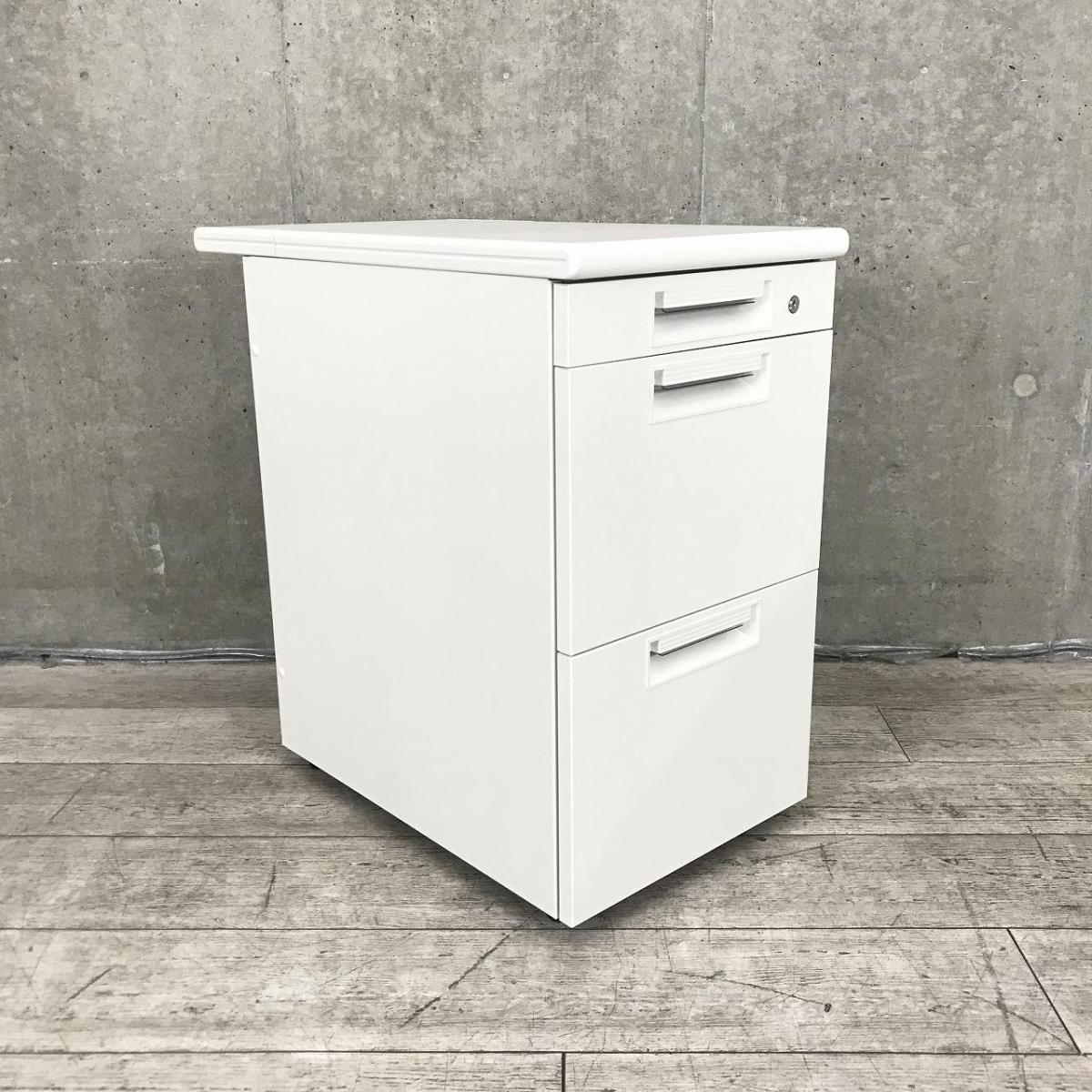 中古】LEED LE-W047A-A3 W4 プラス/PLUS 脇机3段 616463 - 中古